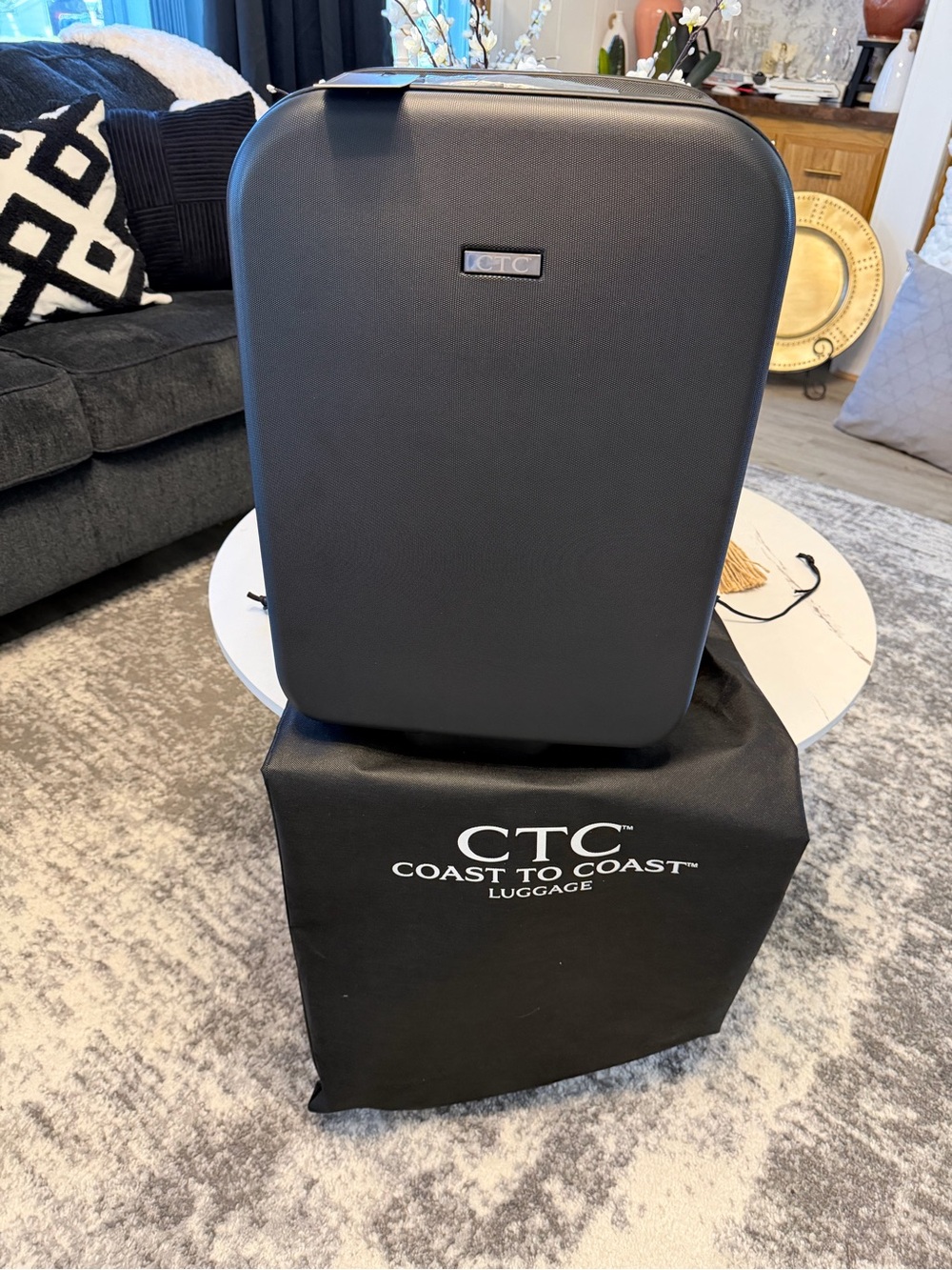 CTC COAST TO COAST Travel Carry-On Spinner Foldable Luggage